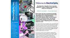 Desktop Screenshot of electro-optix.com